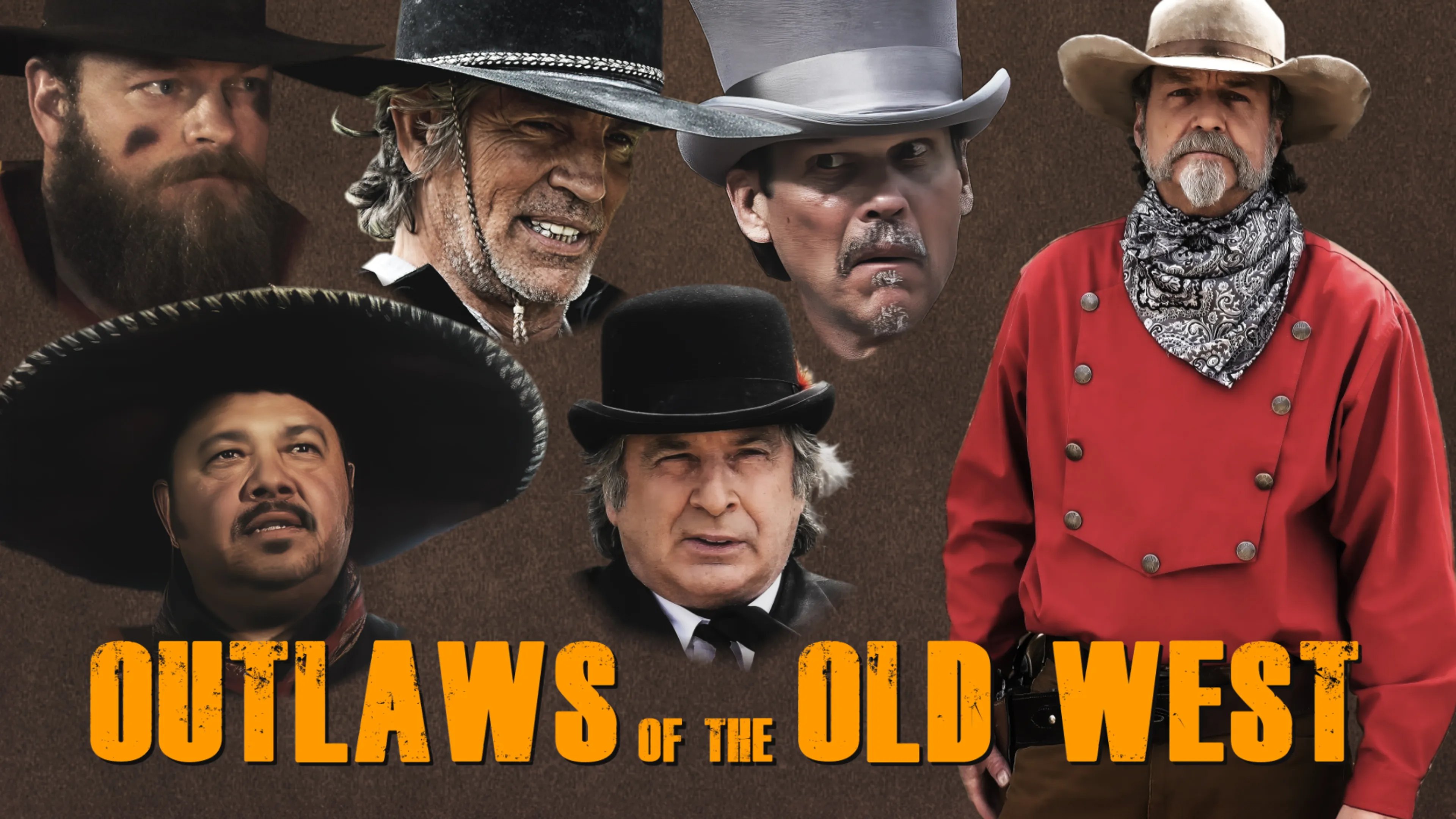Outlaws of the Old West poster